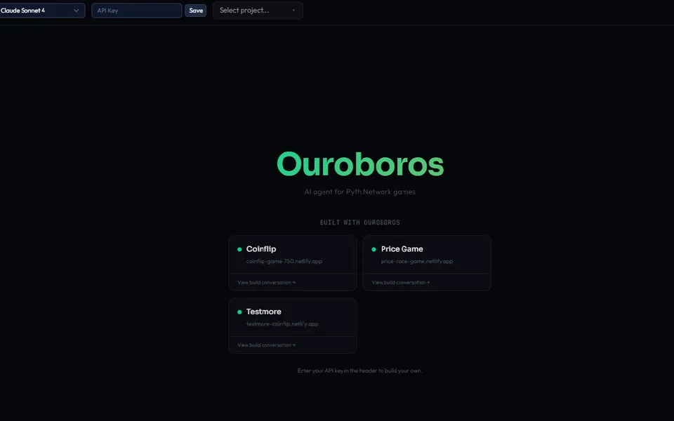 Ouroboros (Pyth Hackathon Winner) — 1